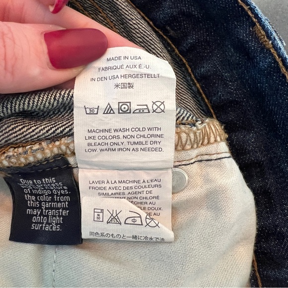 J.Crew Wide Leg Cropped Point Sur Denim MADE IN USA Sz: 26 - Picture 13 of 14